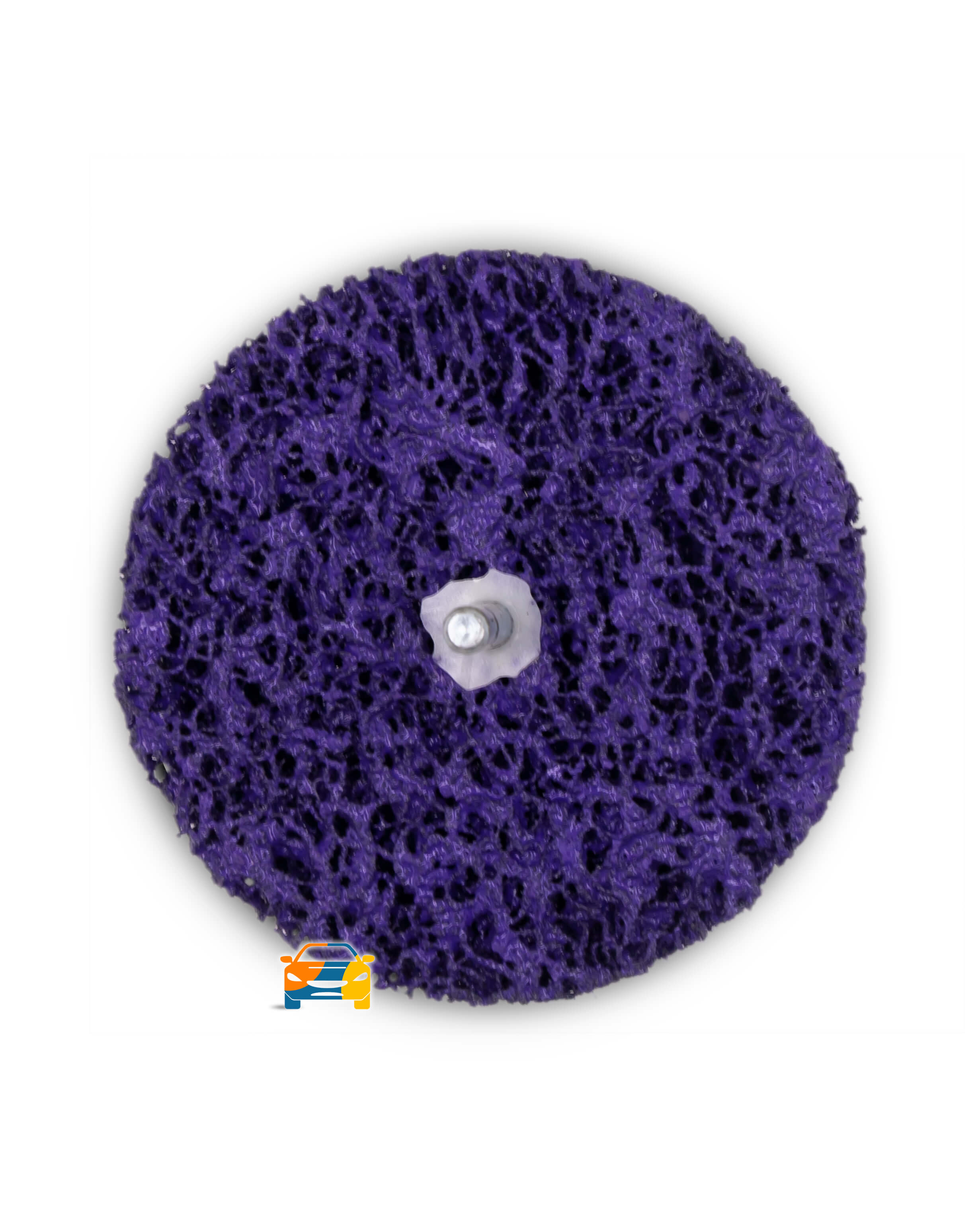 Круг зачистной на шпинделе (фиолетовый)