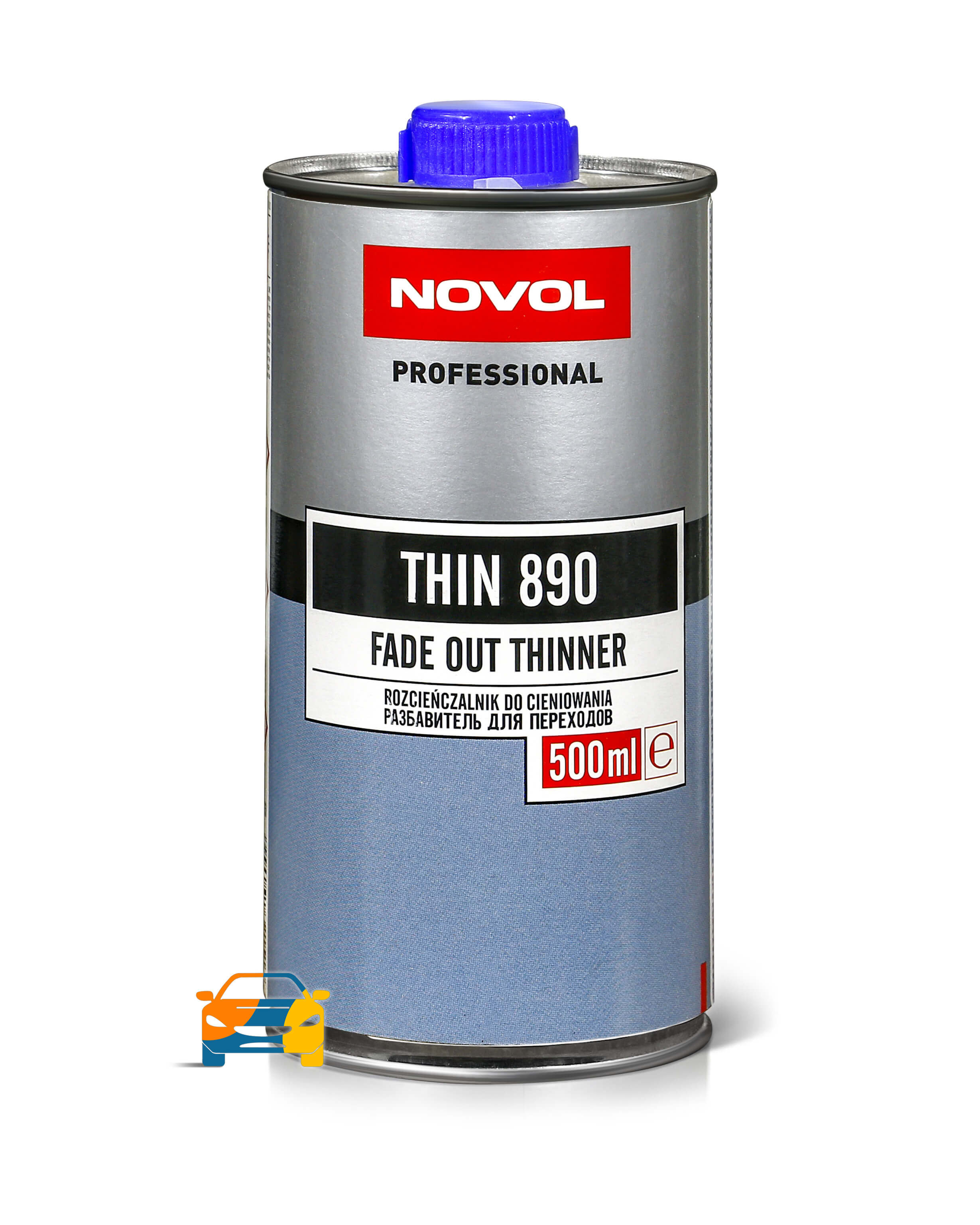 Растворитель для переходов Novol thin 890 0,5л.